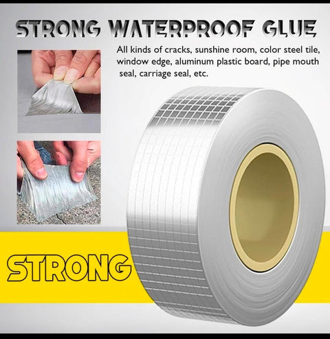 Heavy Duty Aluminum Foil Butyl Waterproof Repair Tape