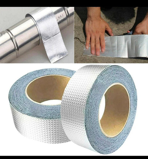 Heavy Duty Aluminum Foil Butyl Waterproof Repair Tape